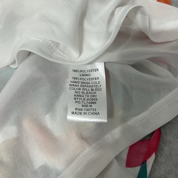 Umgee USA Tiered Dress Womens MED Floral Boho Ruffled Style # A0905 - Pre-Owned - Picture 13 of 16